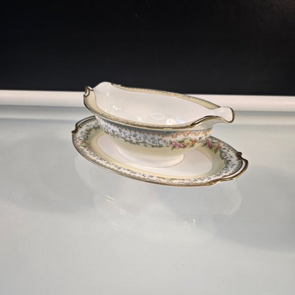 Noritake Woodmere 662 Gravy Sauce Boat - Picture 10 of 10